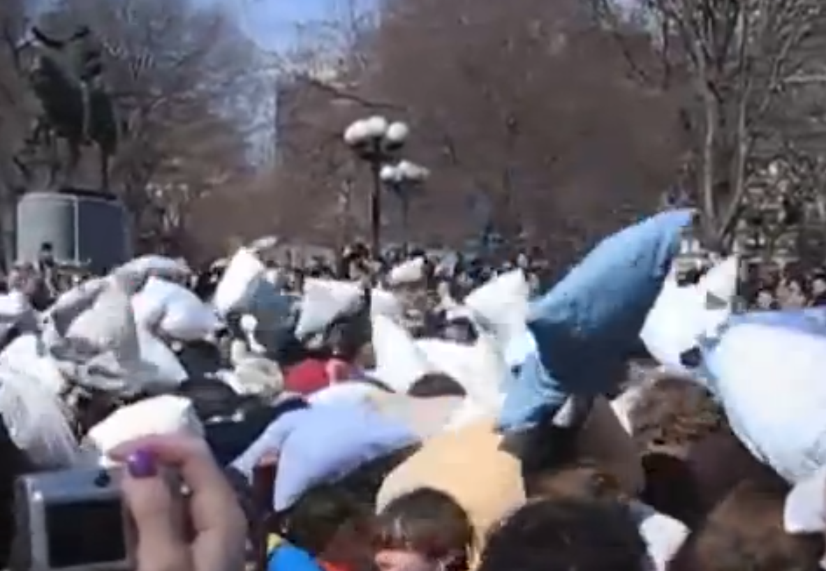 NYC Pillow Fight 2008