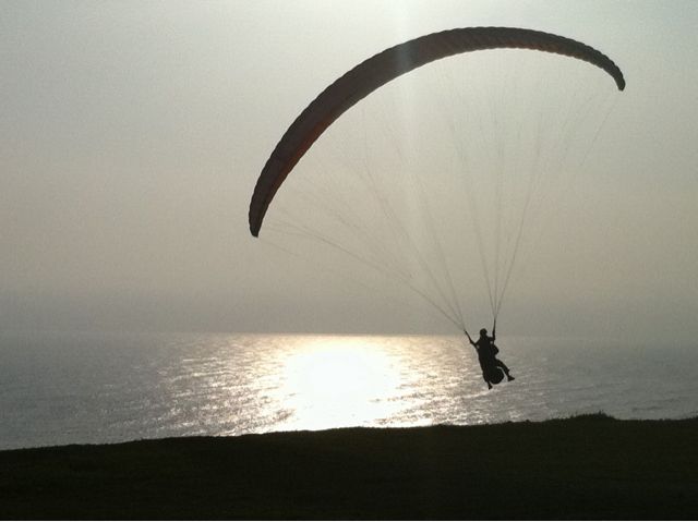 Paragliding in Lima