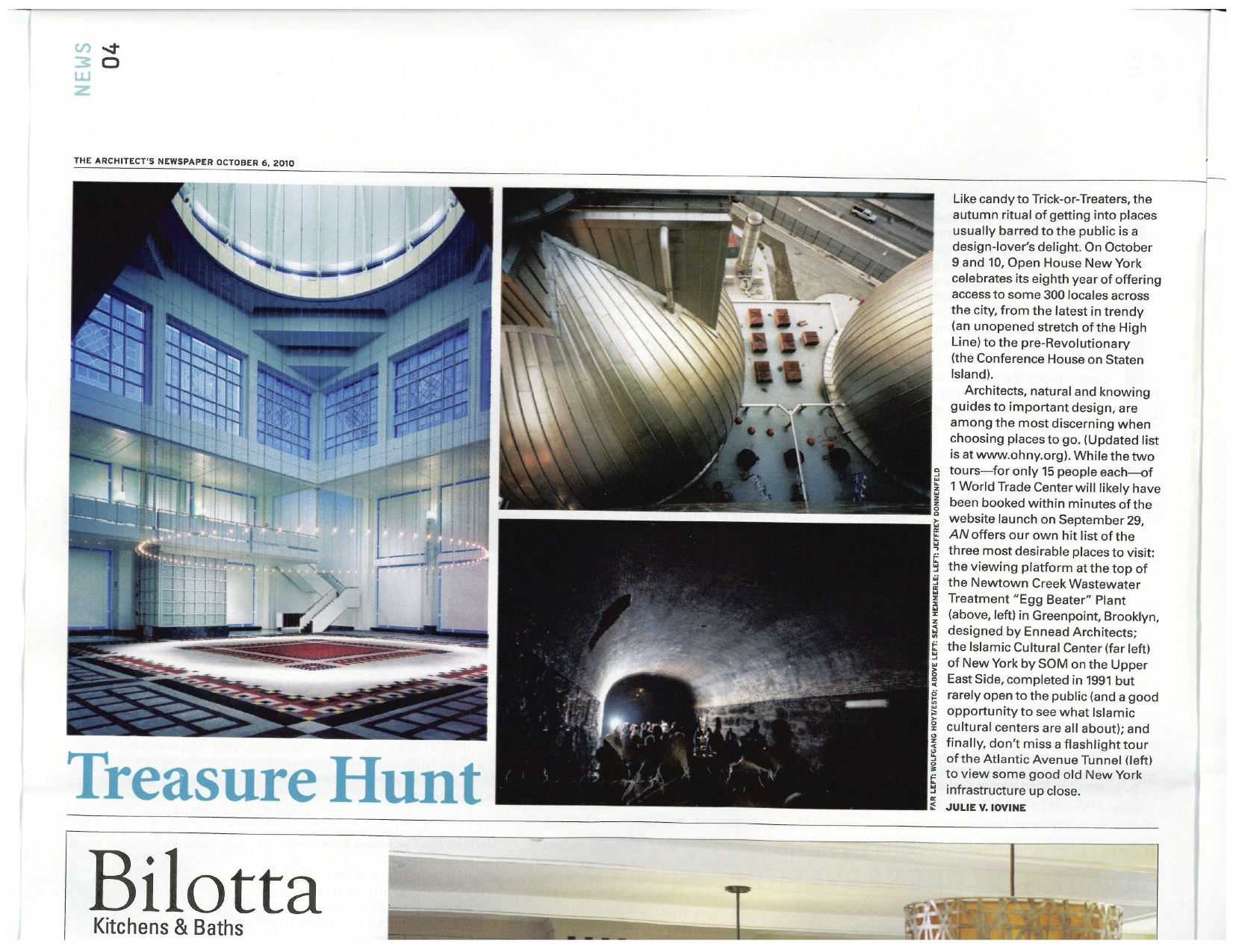 Atlantic Ave Subway Photo Published in The Architect’s Newspaper