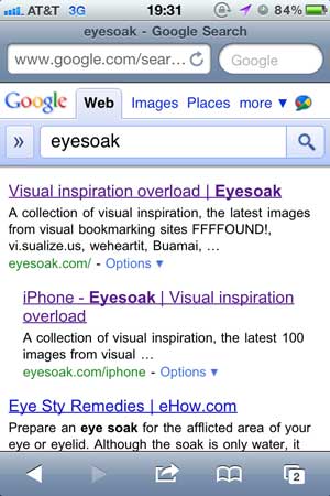 Google favors mobile optimized sites in their mobile search results