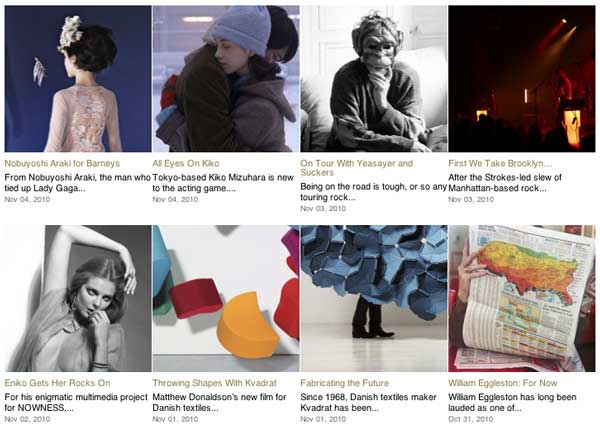 LVMH’s Nowness.com Is Ranked #1 of 7 Stellar Examples of Branded Content from the Fashion Industry on Mashable