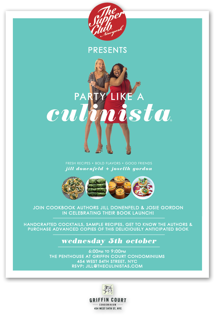 Tomorrow Night: Party Like A Culinista