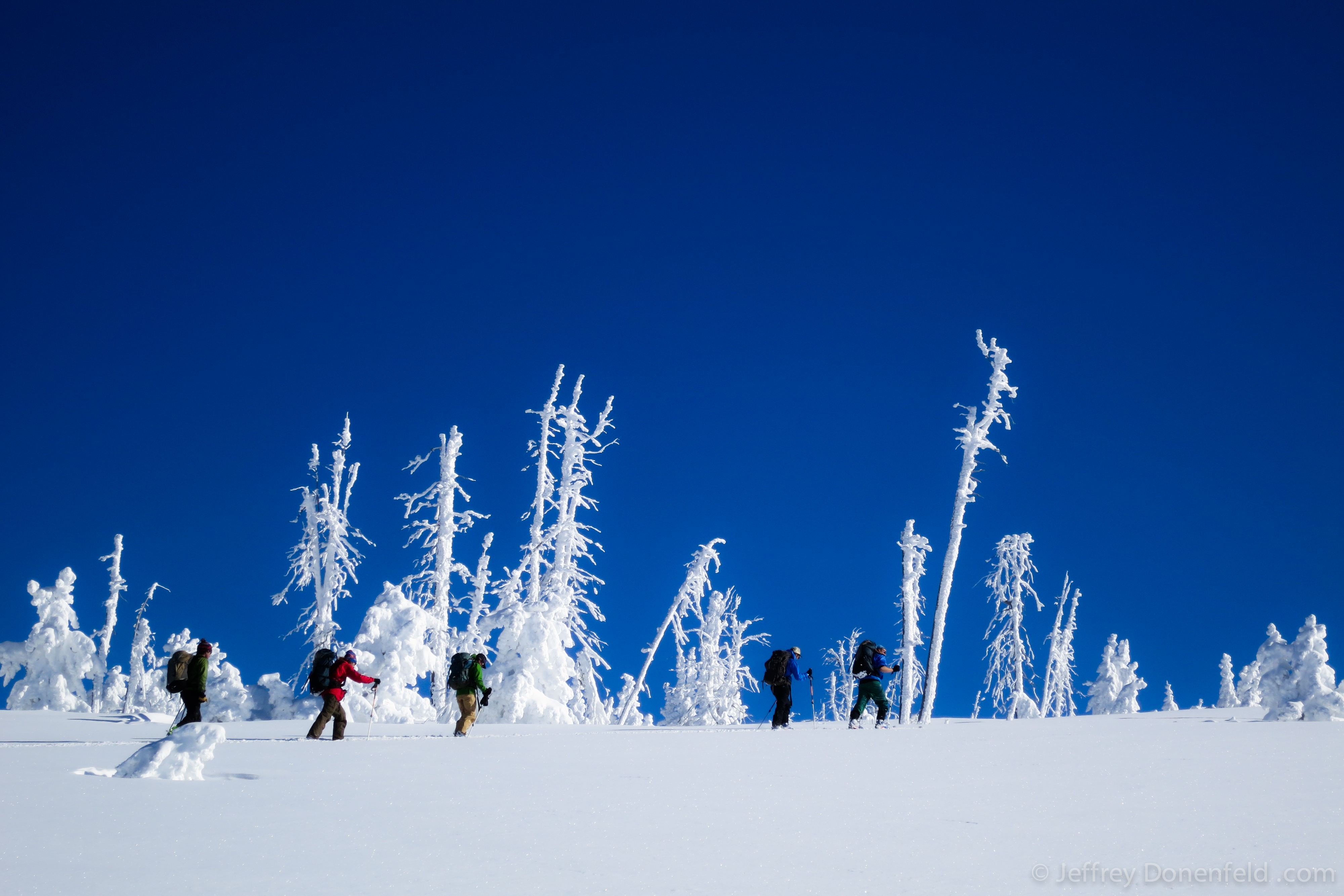 NOLS WOE Tetons Ski Mountaineering Expedition: Day 15 – Touring