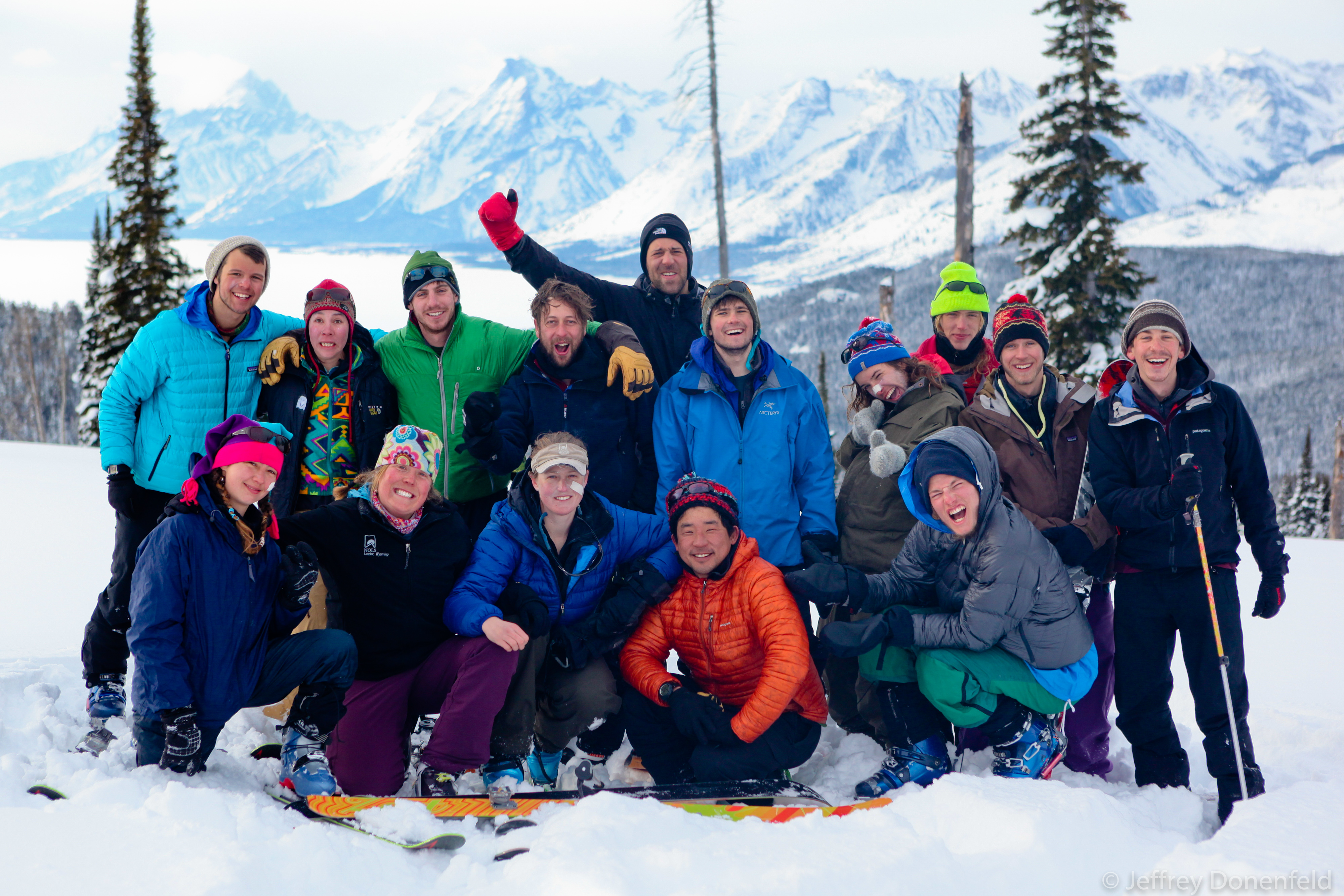 Trip Summary – NOLS WOE Tetons Ski Mountaineering Expedition, January 2012