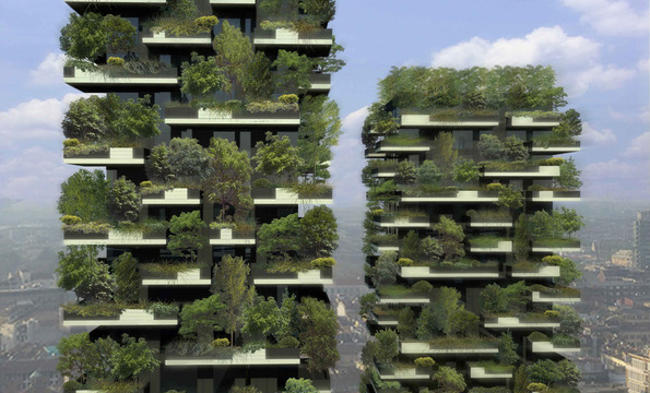 A Vertical Forest in Milan is Actually Being Built!