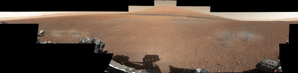 MARS Curiosity Rover first Color 360 Panorama – Round the world with panoramas.dk