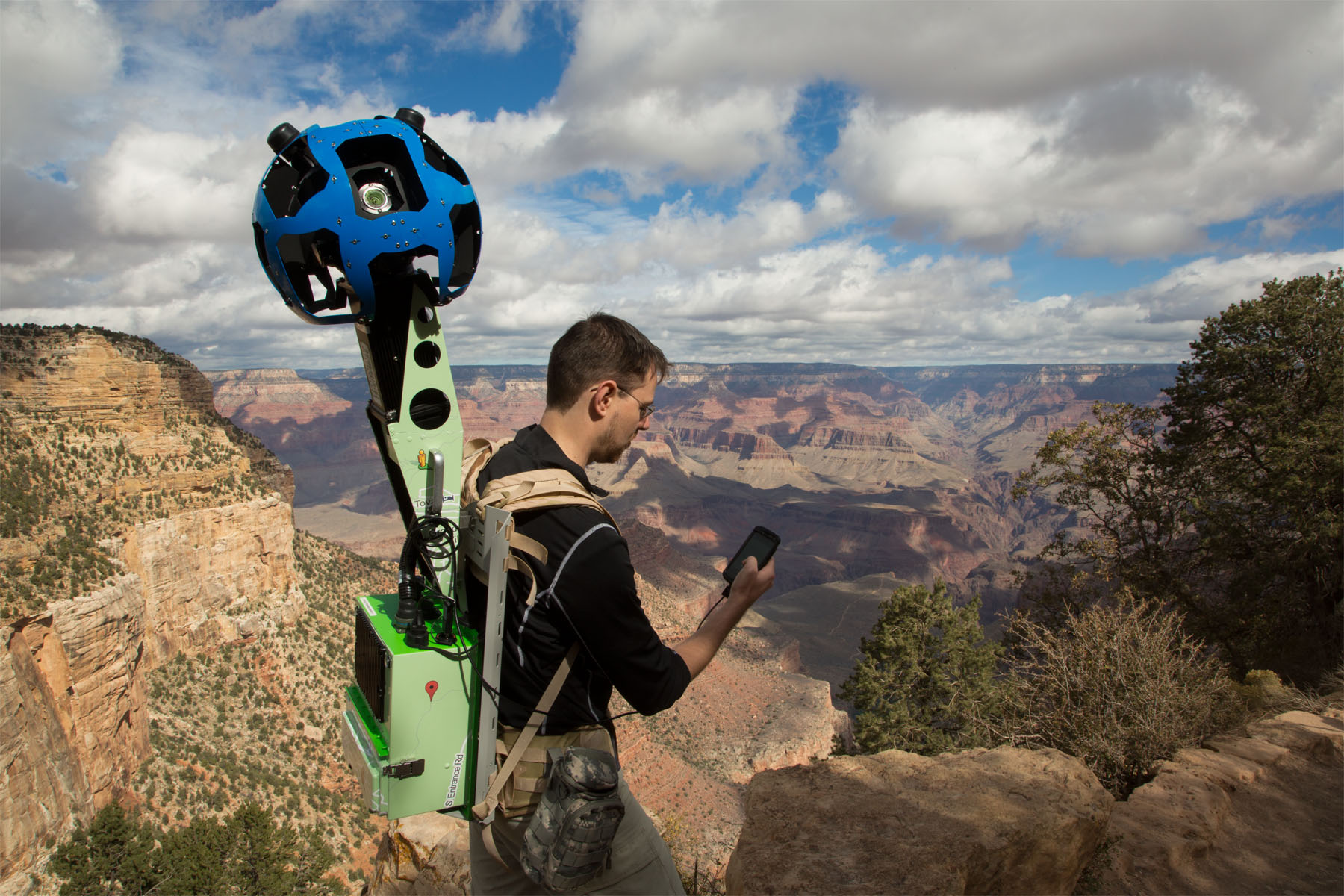 Google Street View in the Grand Canyon: Google Trekker