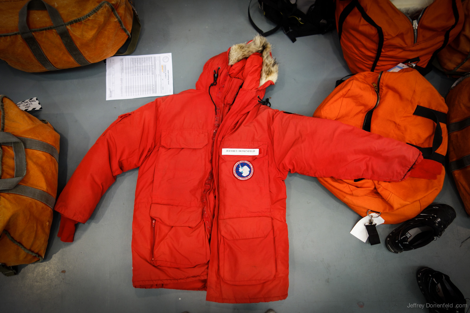 Antarctic Extreme Cold Weather Gear Issue
