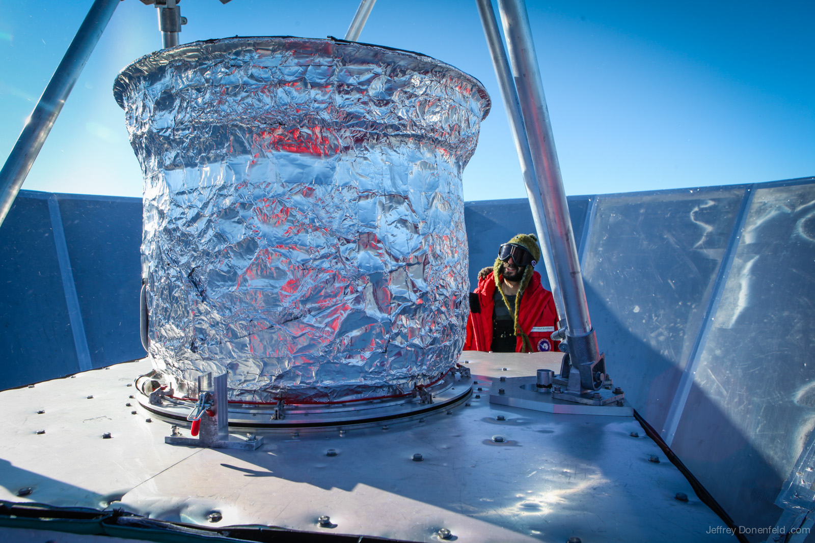 Refilling the Liquid Helium of Bicep2