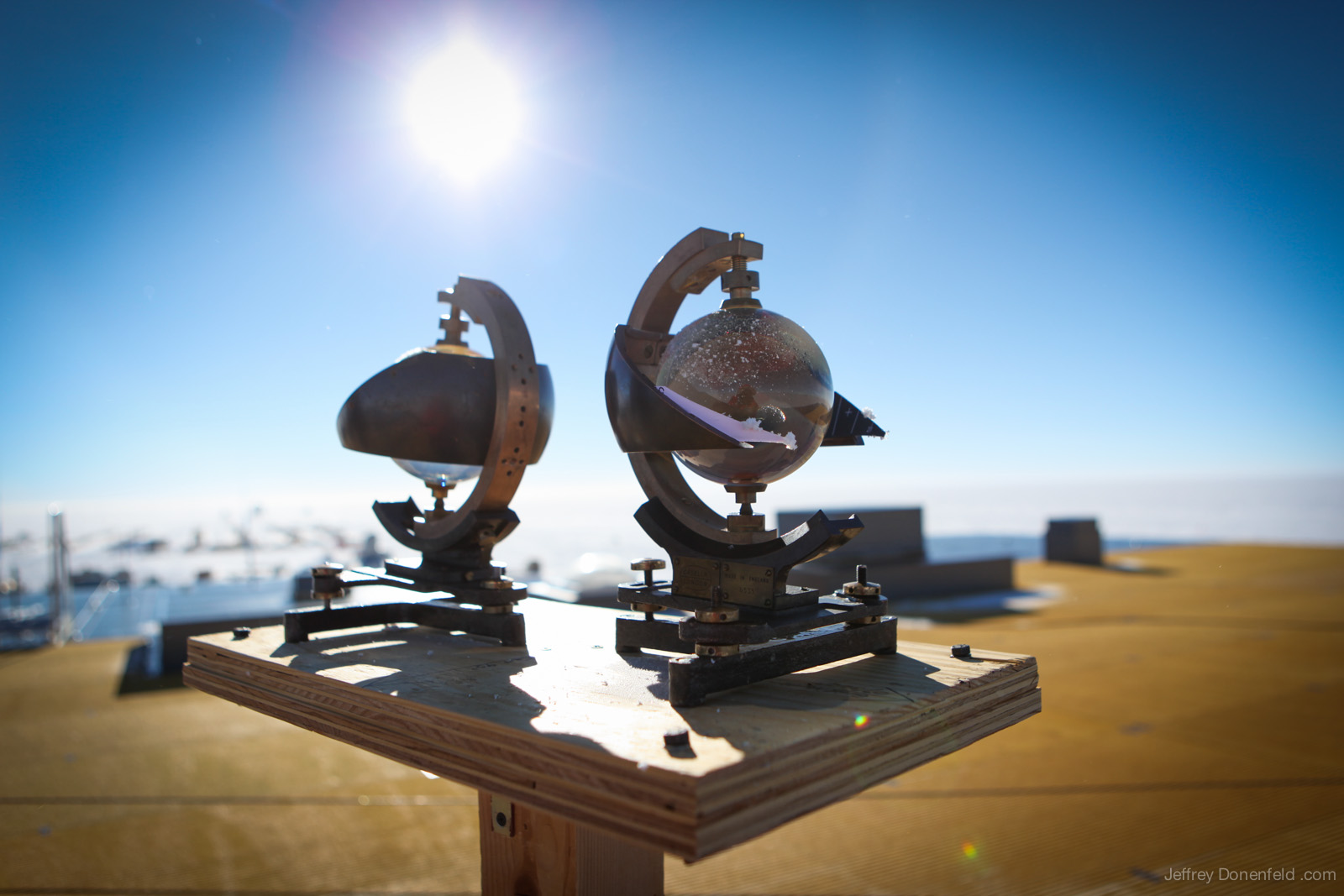 The South Pole’s Campbell–Stokes Sunshine Recorder