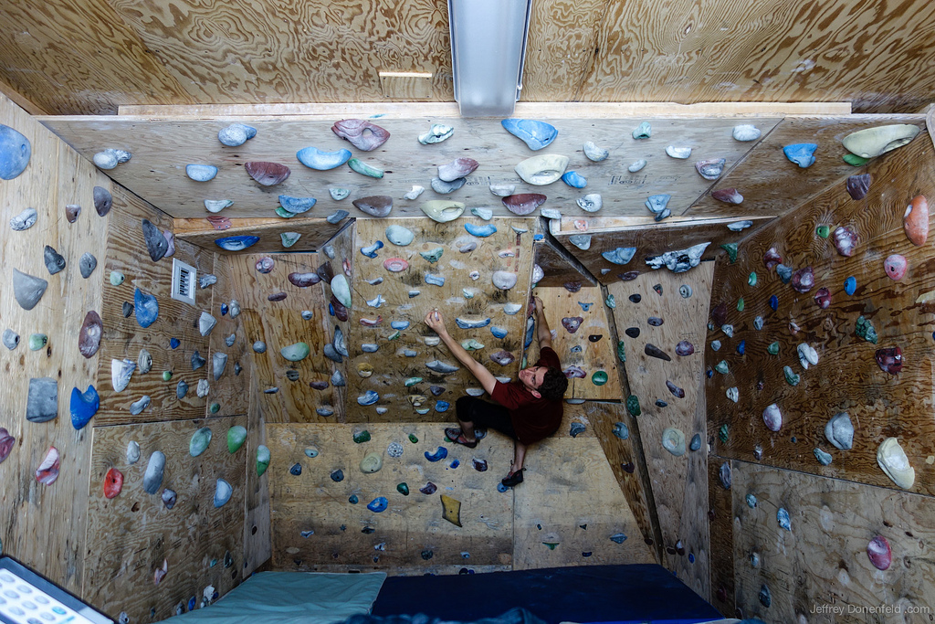 A Climbing Wall In Antarctica