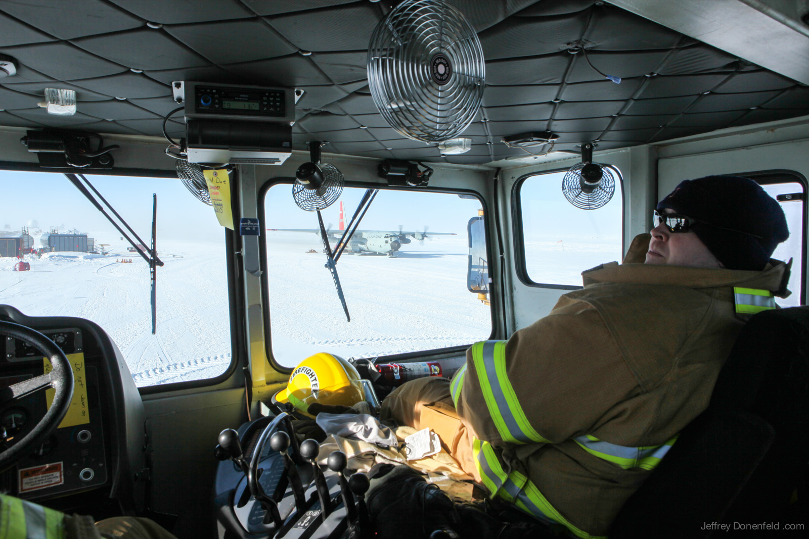 Elephant Man – The South Pole Fire Department’s Main Vehicle