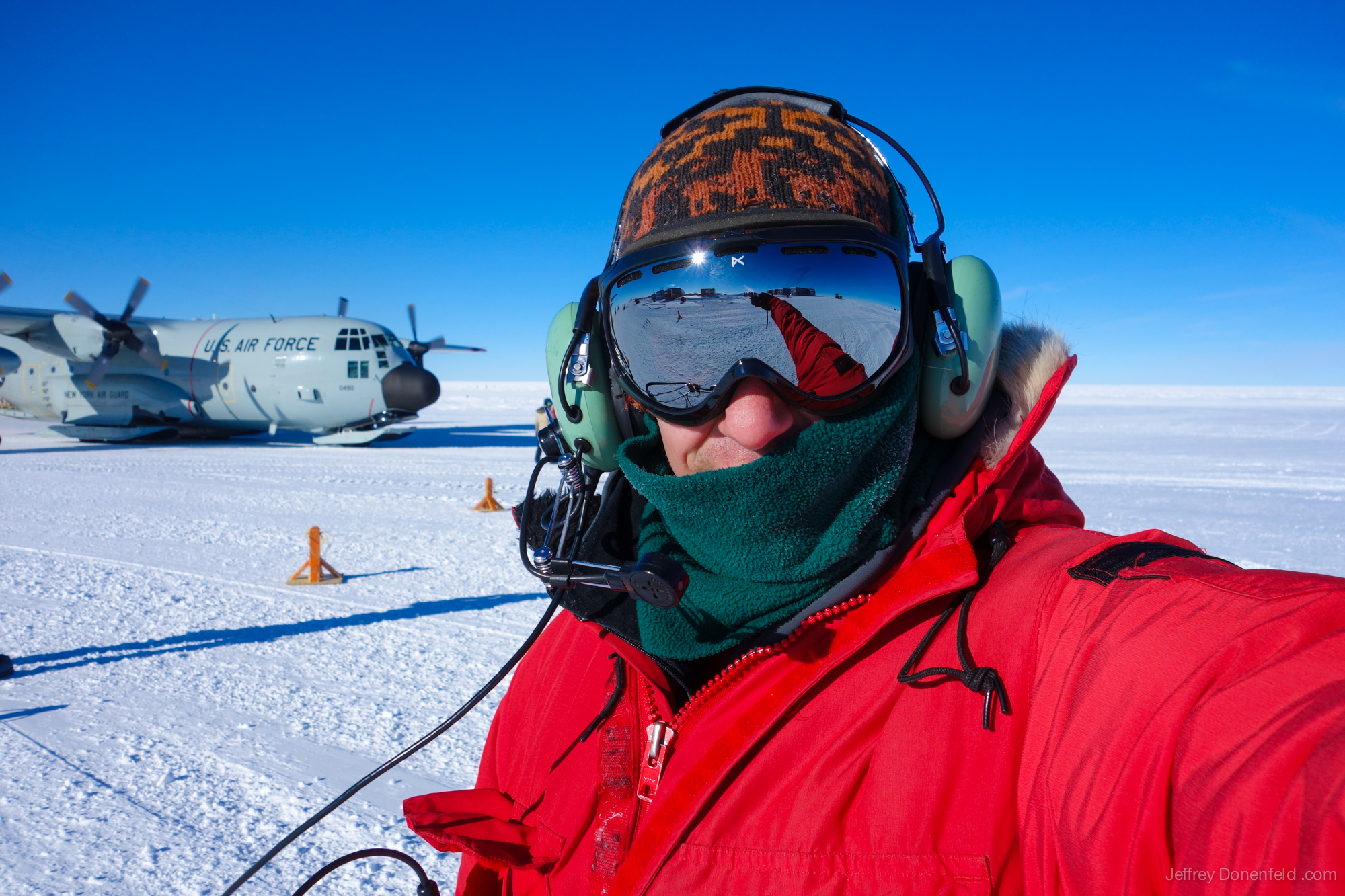 Landing An LC-130 Hercules