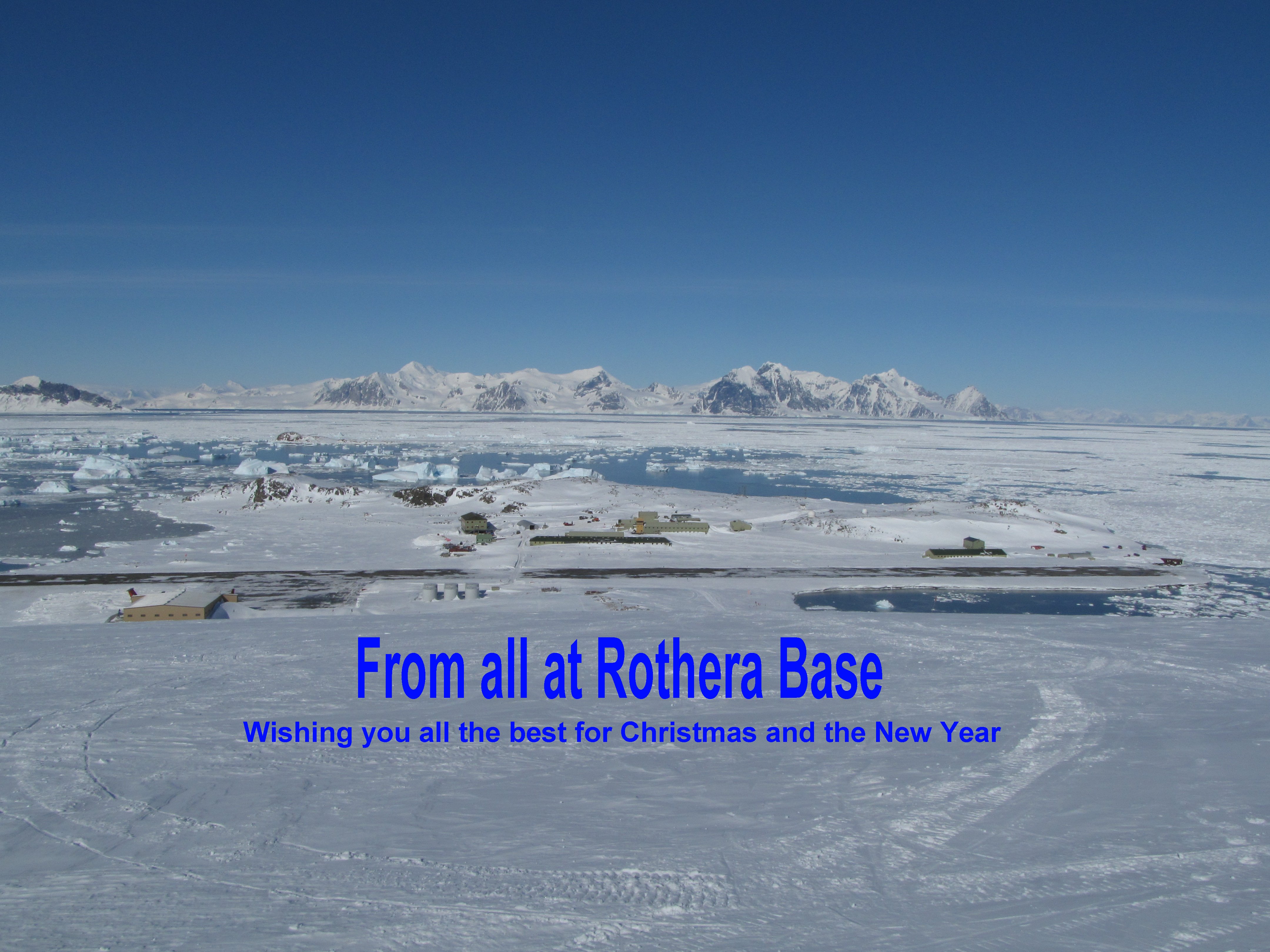 Rothera Research Station’s Holiday Greeting Card