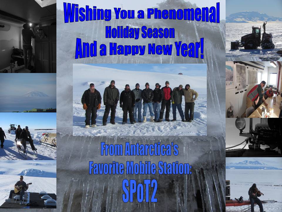 SPoT2 Field Camp’s Holiday Greeting Card