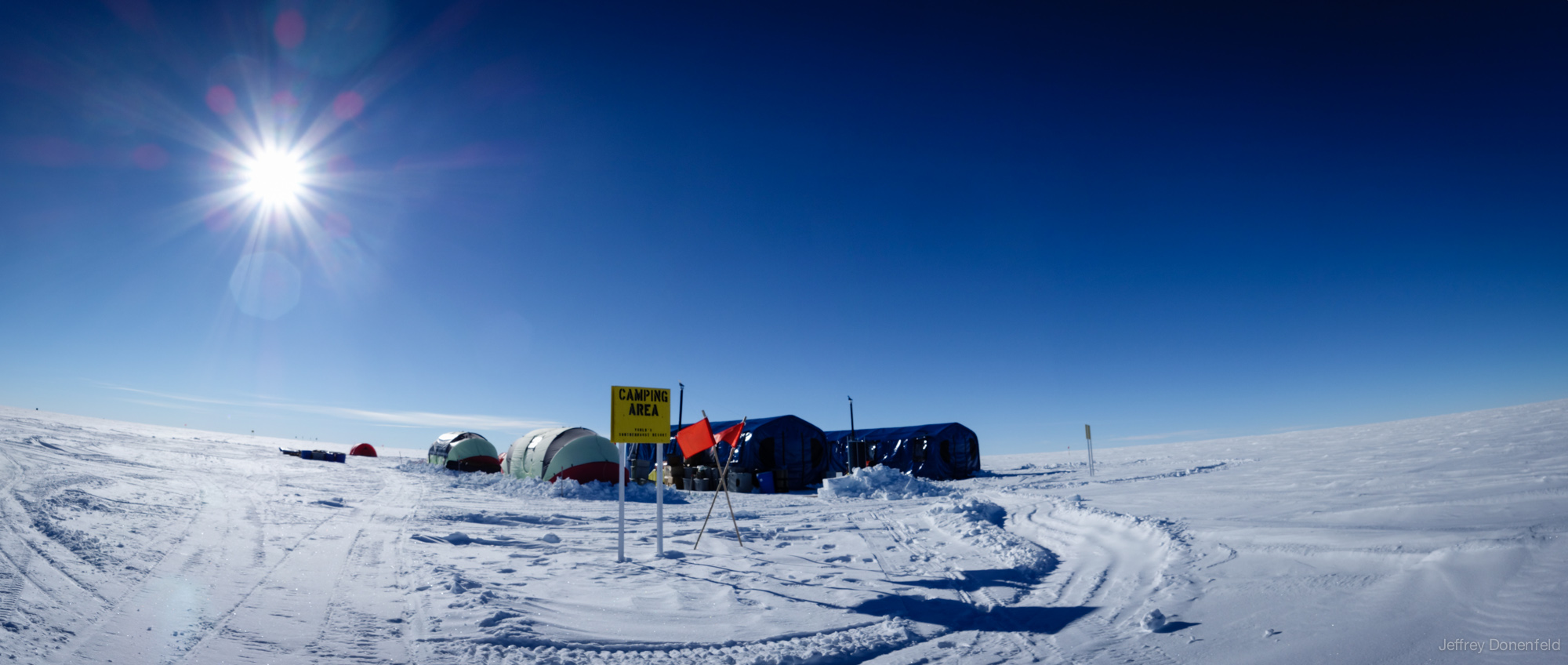 Adventure Network International Sets Up Camp At The South Pole