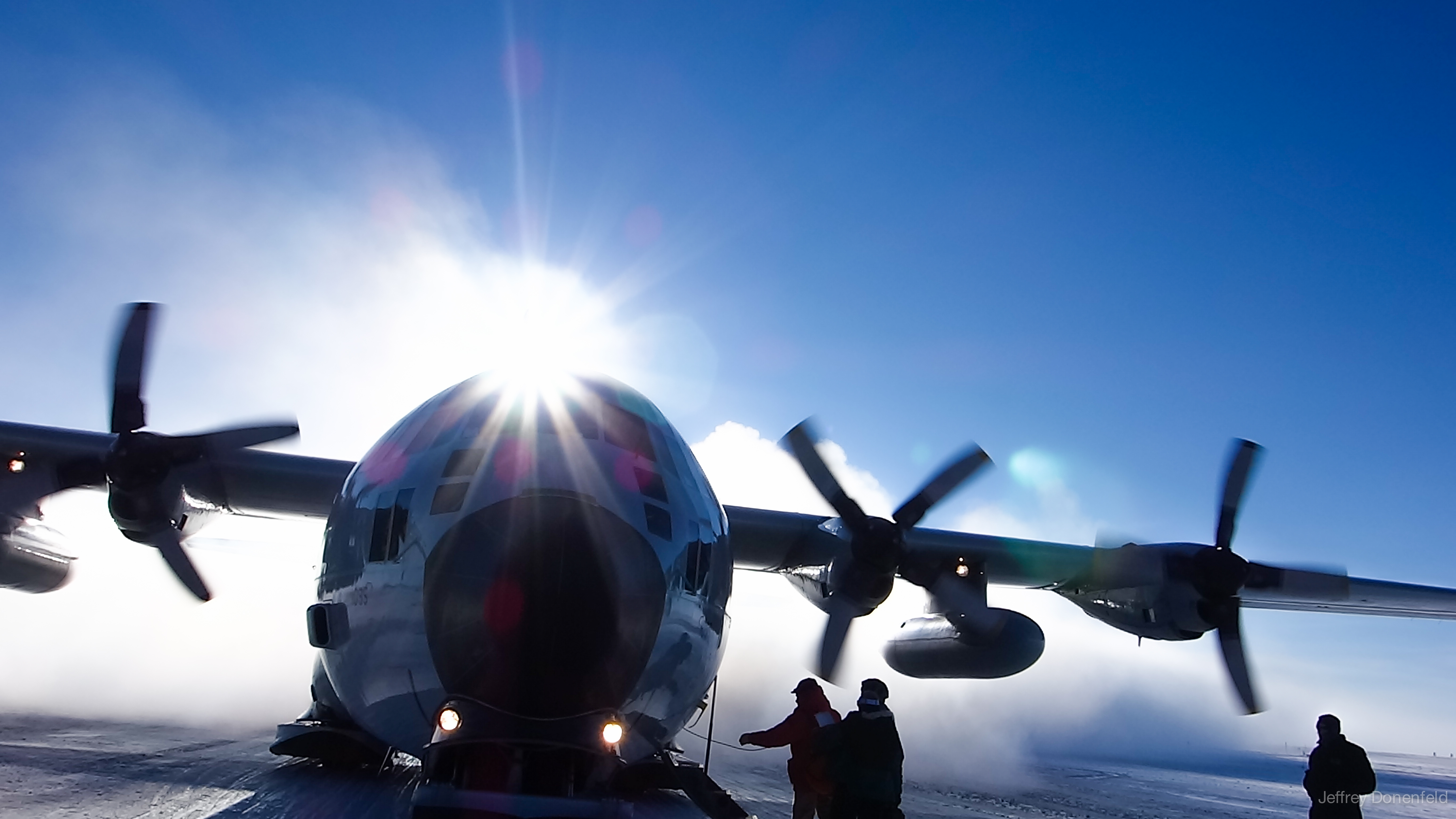 Leaving the South Pole Station for McMurdo Station