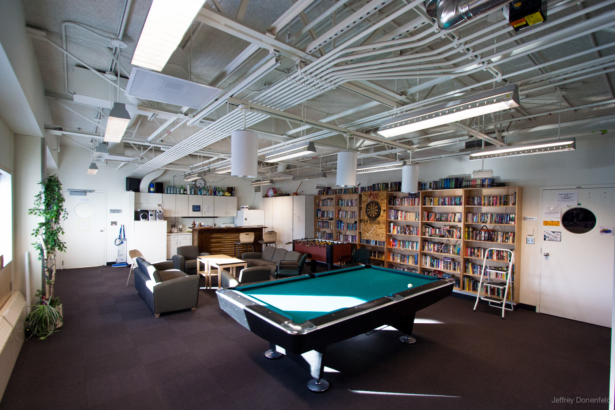 The B1 Lounge – Billiards and Foosball at the South Pole