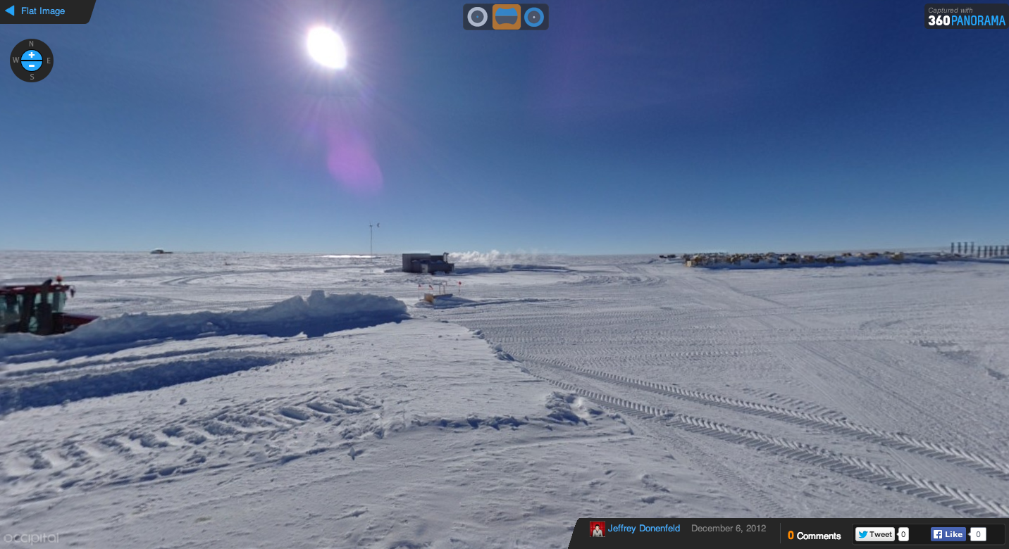 Panoramas From The South Pole