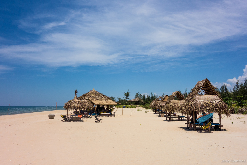 A Beach Bar in Hue, Vietnam