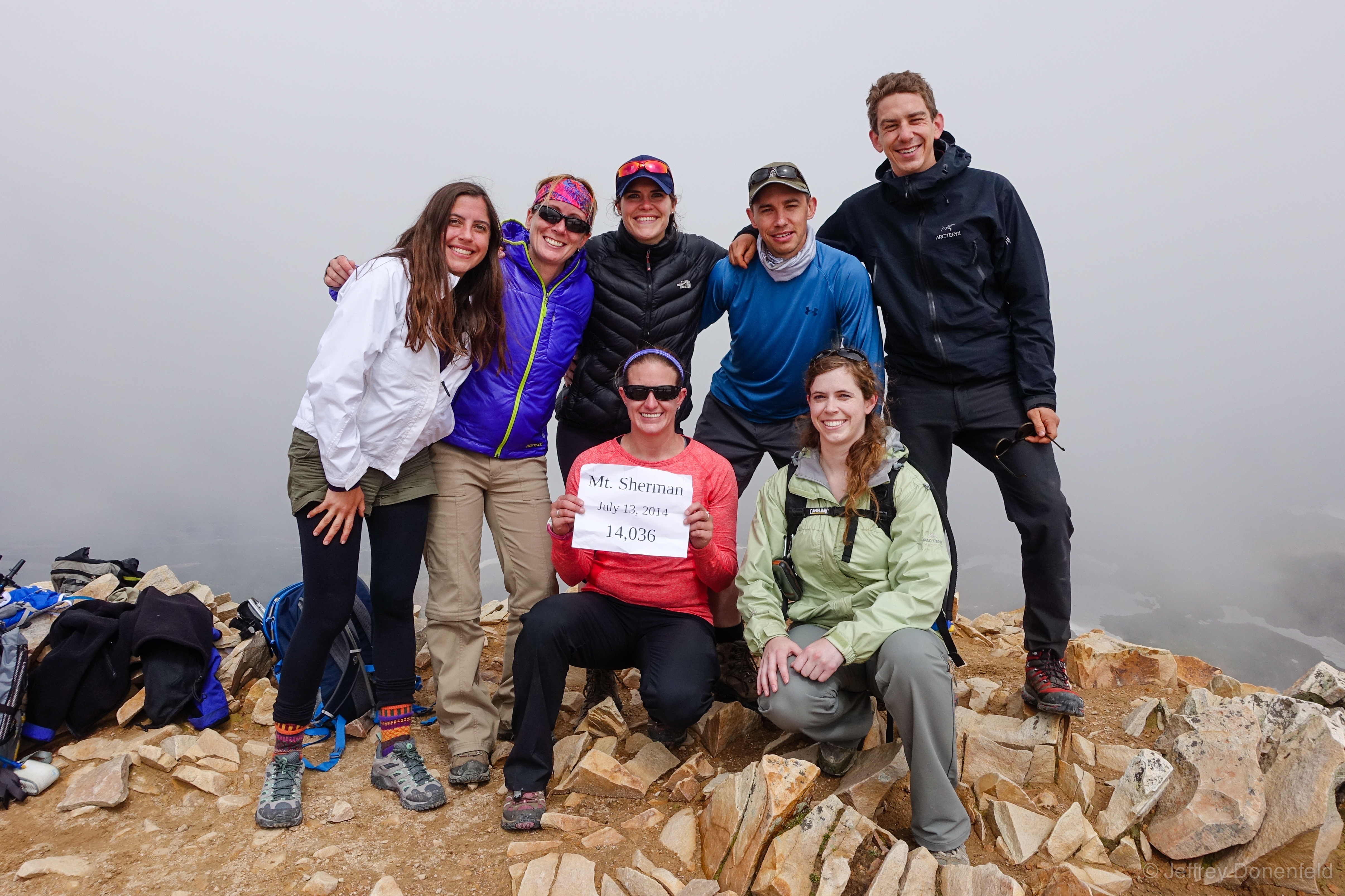 Climbing Mt. Sherman – 14,035 Feet