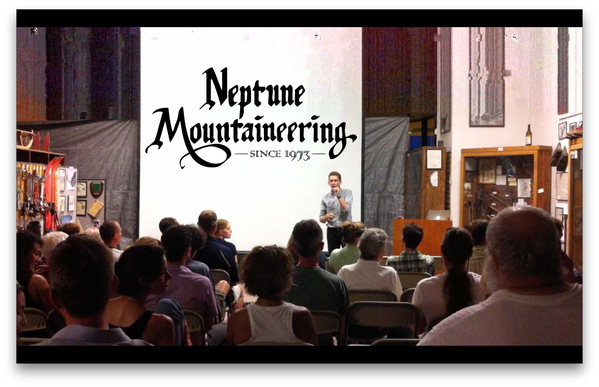 Speaking on Living and Working at the South Pole, Antarctica at Neptune Mountaineering