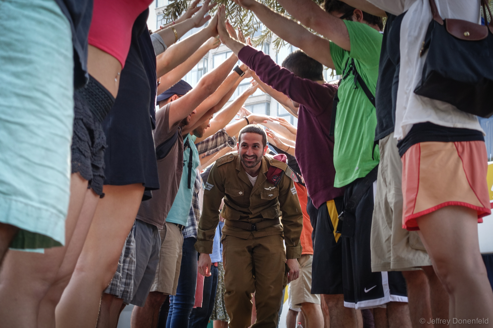 We meet and greet our soldier companions!