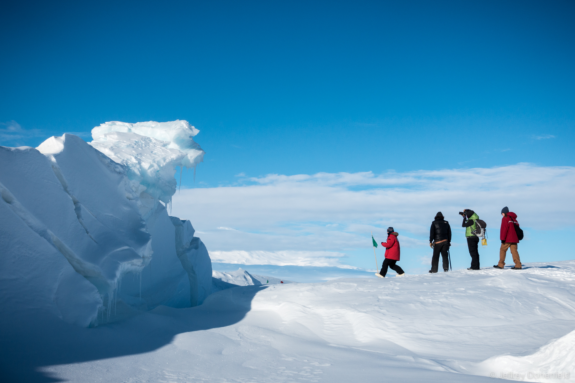 Exploring the Pressure Ridges of McMurdo Sound