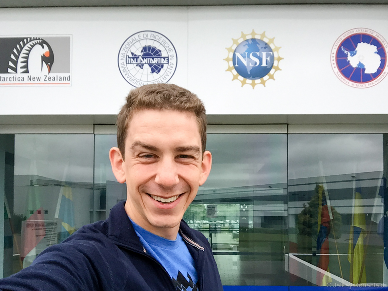Exploring the offices of the International Antarctic Centre