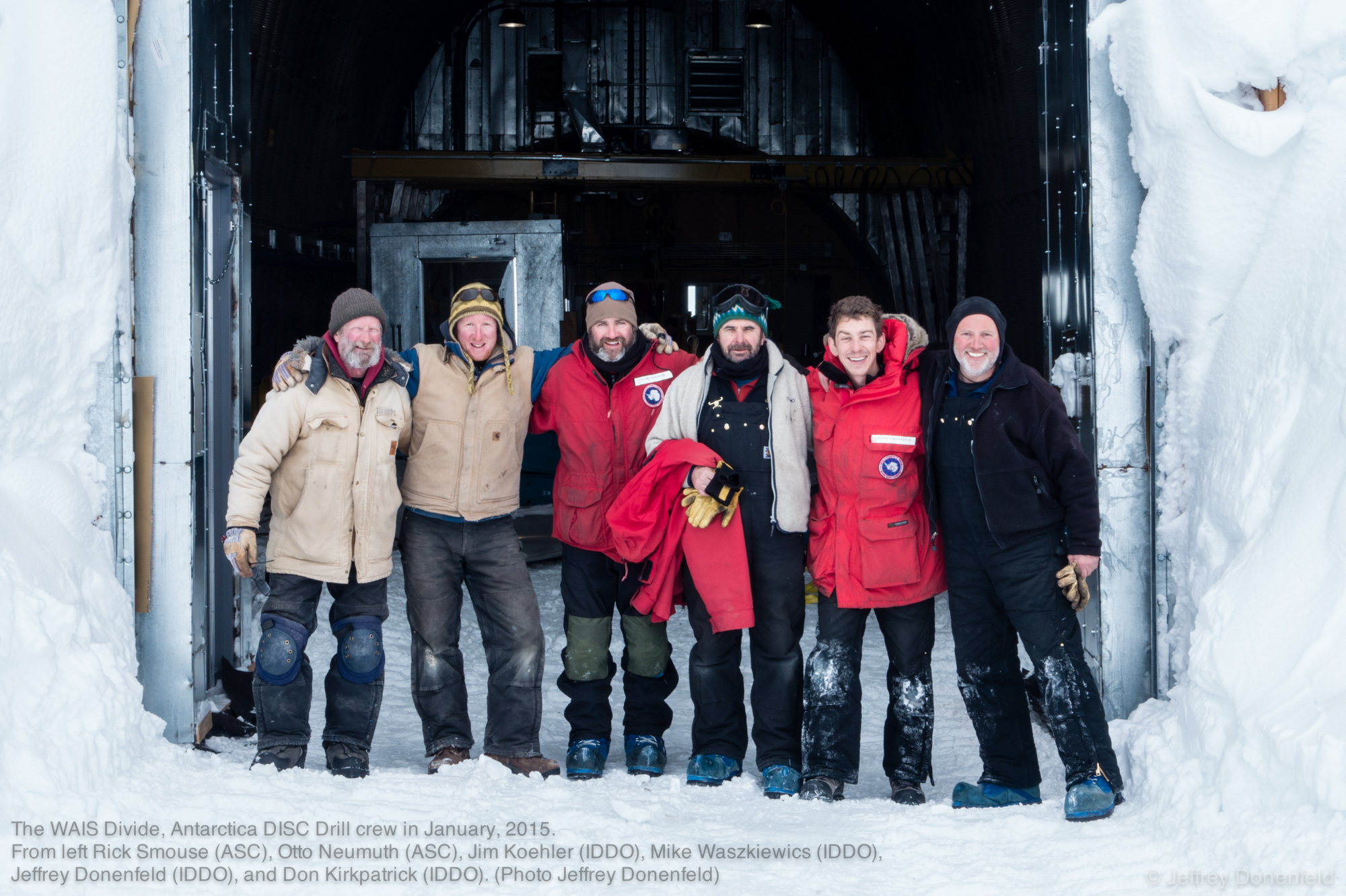 Living and Working at the West Antarctic Ice Sheet Divide Field Camp, Antarctica – Summer 2014-2015