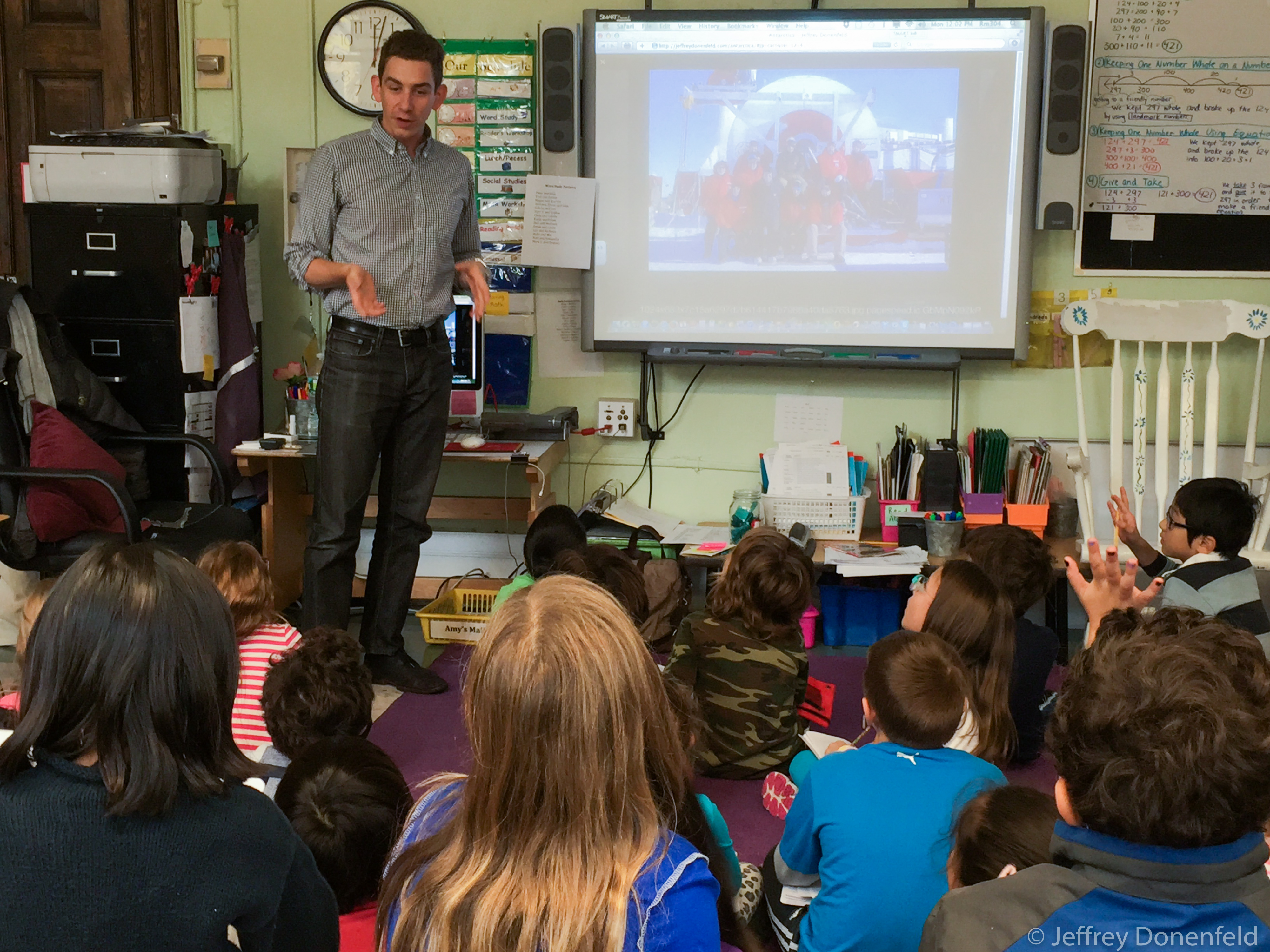 Discussing Antarctica with Third-Graders