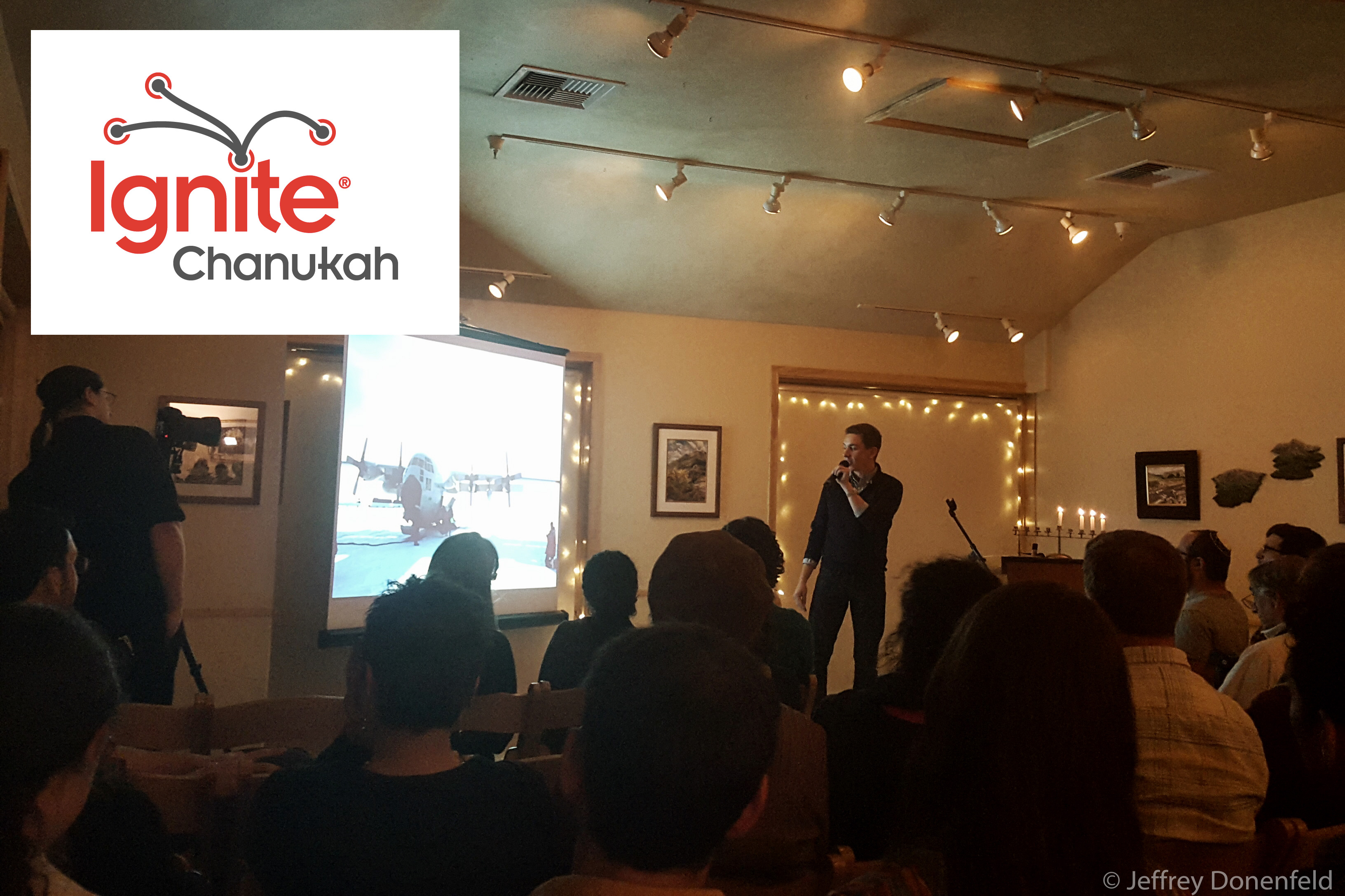 Speaking at Ignite Chanukah 2016 – “The Frozen Chosen: Jews in Antarctica”