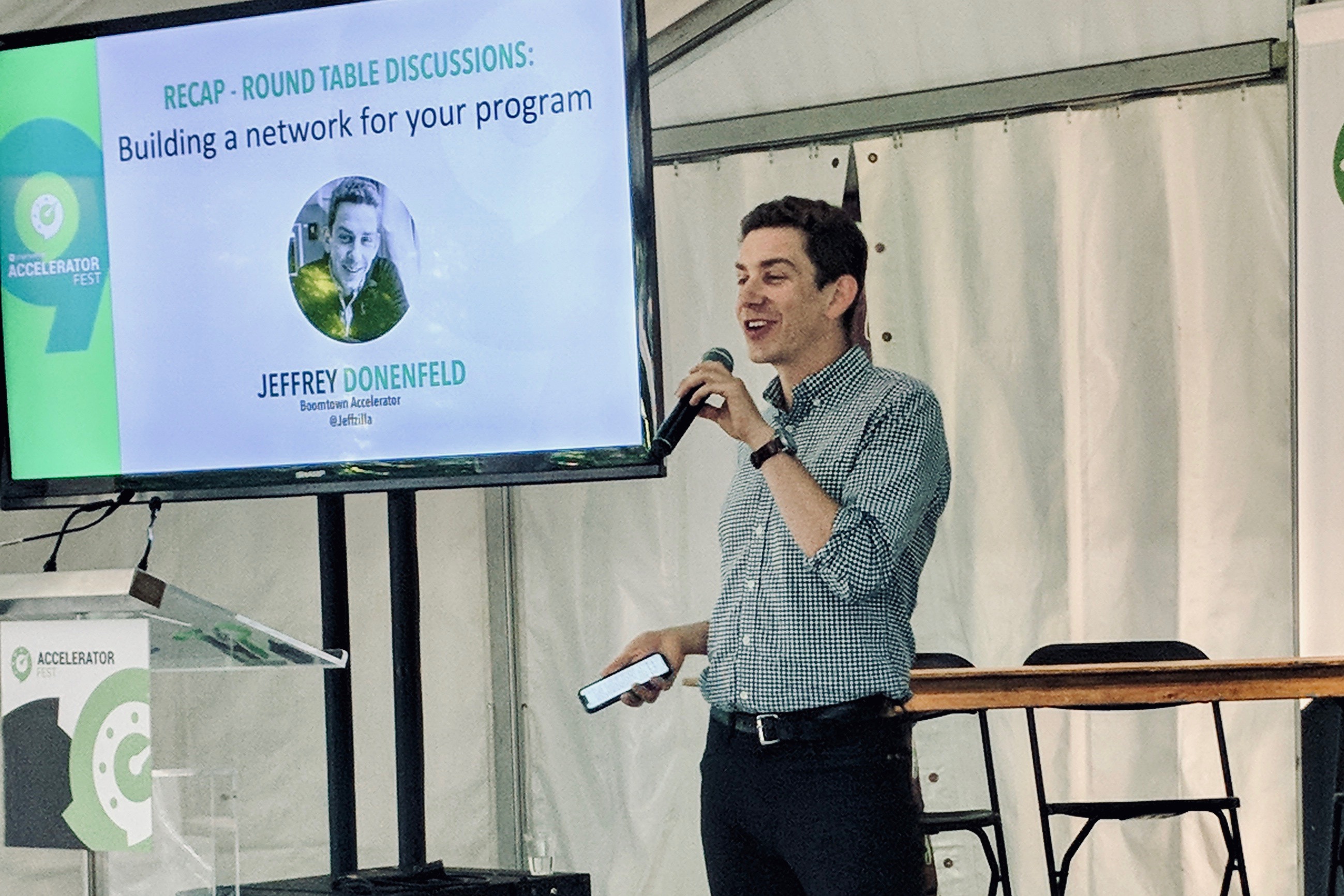 Leading the Montreal StartupFest 2019 “Startup Accelerator Communities” Roundtable Discussion